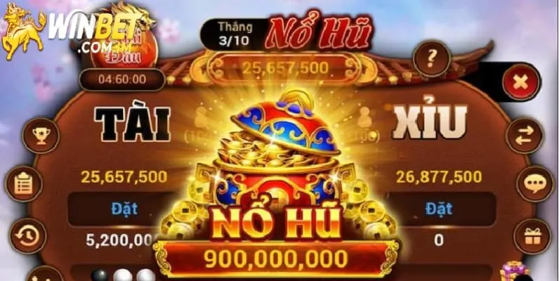 Nổ hũ Winbet thắng lớn siêu vui và thú vị